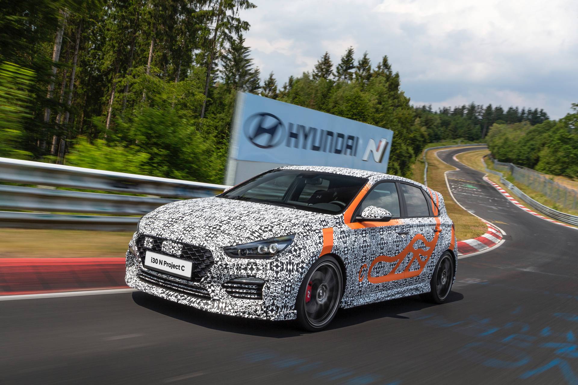 Hyundai i30 N Project C Lightweight Special Rushing To Frankfurt