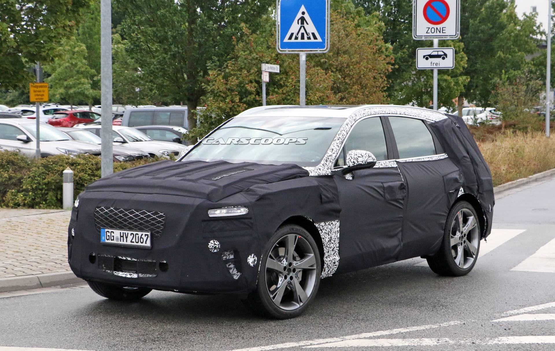 2020 Genesis GV80 Reveals Concept-Inspired Lights, Proportions