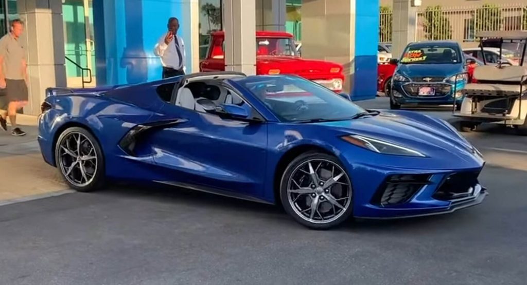  Spotting A Brand New Corvette C8 In The Wild Is A Sight For Sore Eyes
