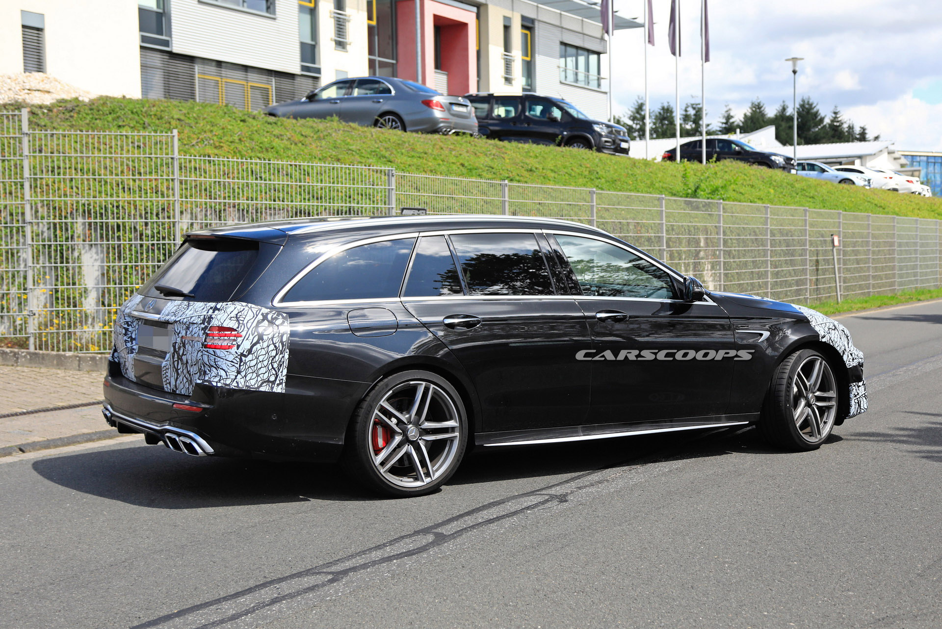 2020 Mercedes-AMG E63 Estate Straps On Production Front End In Time For Track Tests