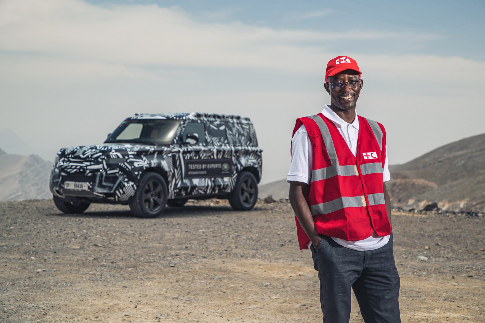 Red Cross Gets A Taste Of The New Land Rover Defender