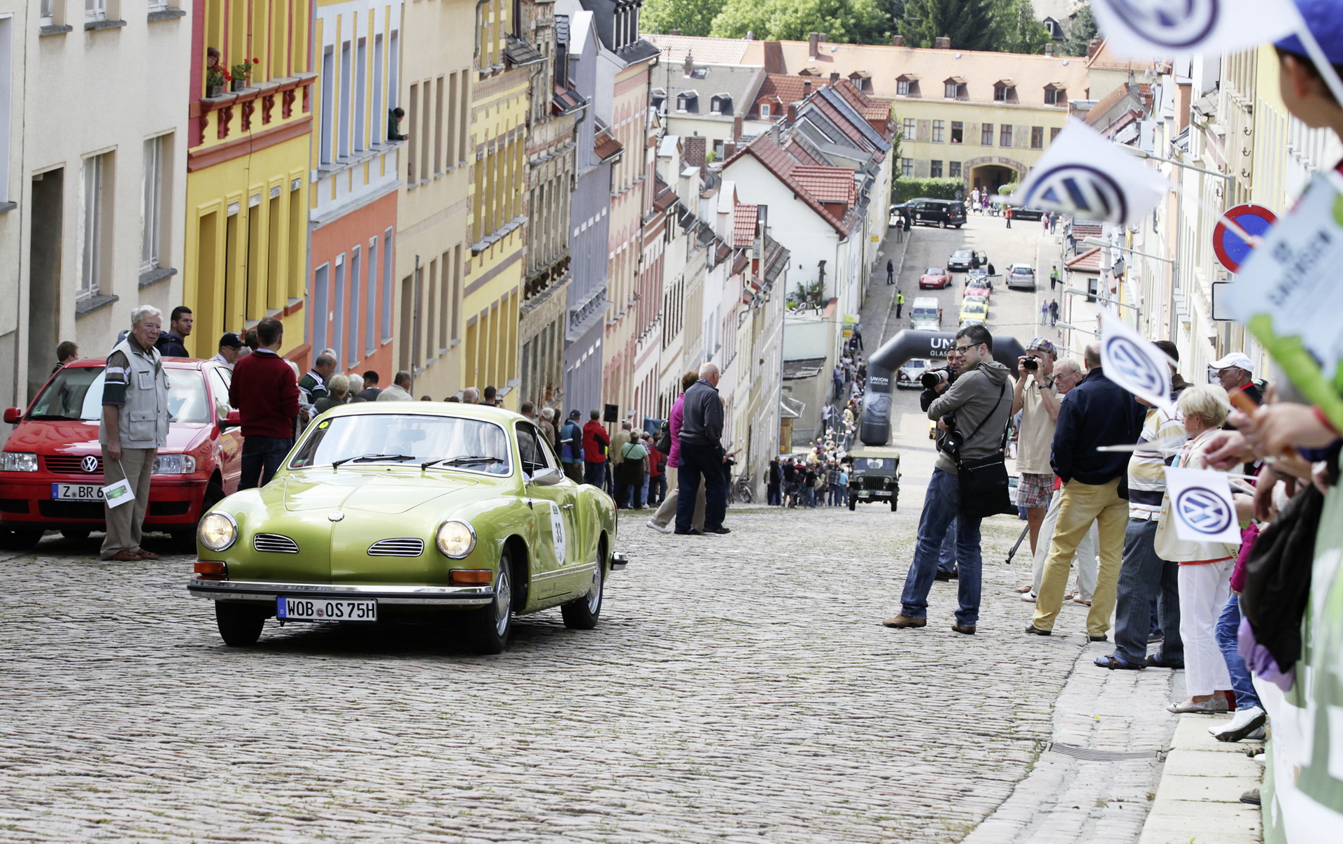 Five Of VW’s Finest Vintage Coupes Taken To Sachsen Classic Rally