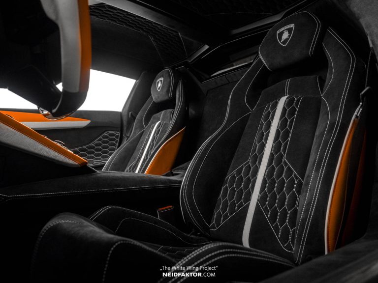 Lamborghini Aventador Cabin Made Even More Special With $40K Custom Trim