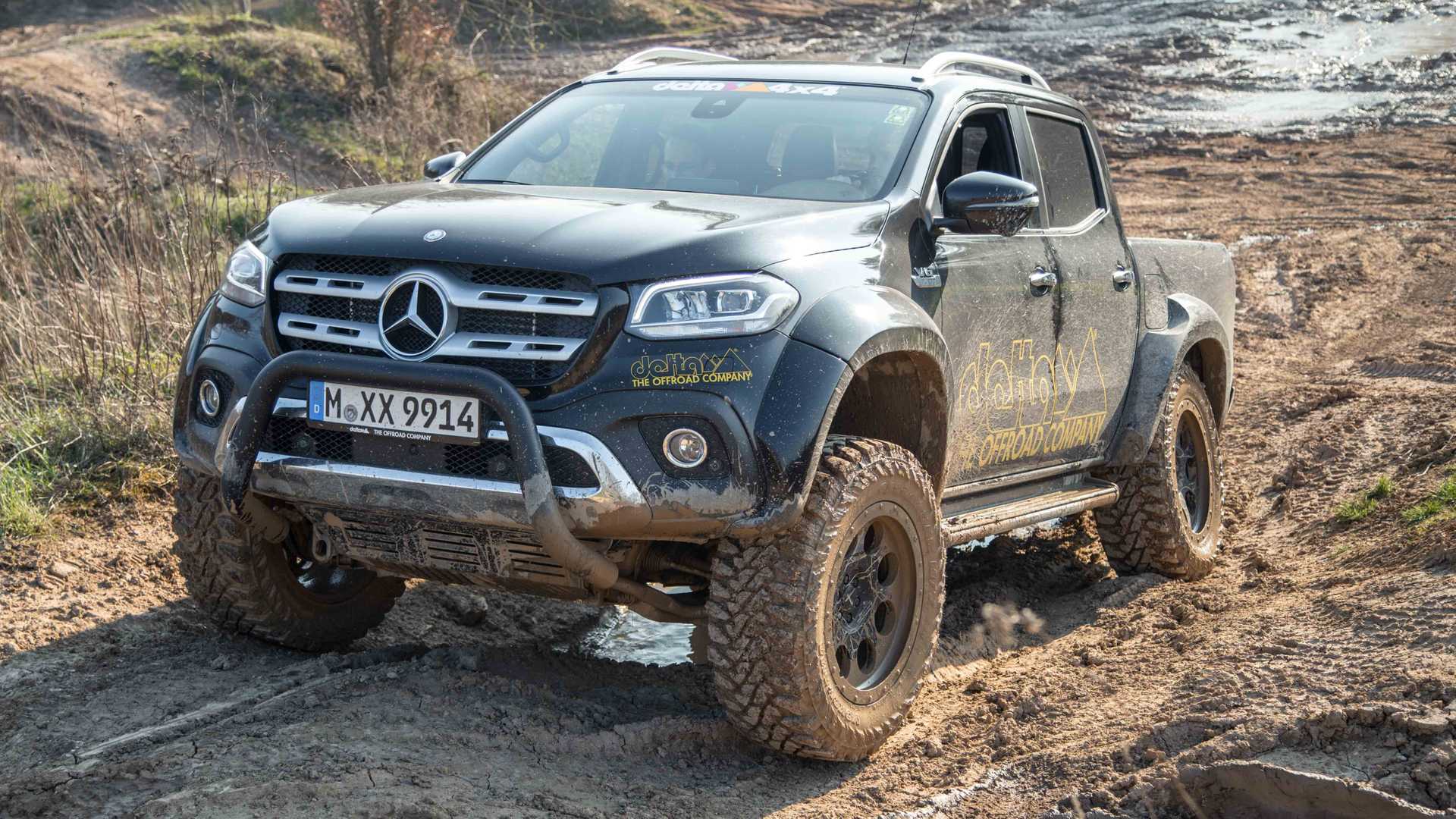 Delta 4×4 Creates An Insane Mercedes X-Class Off-Roader