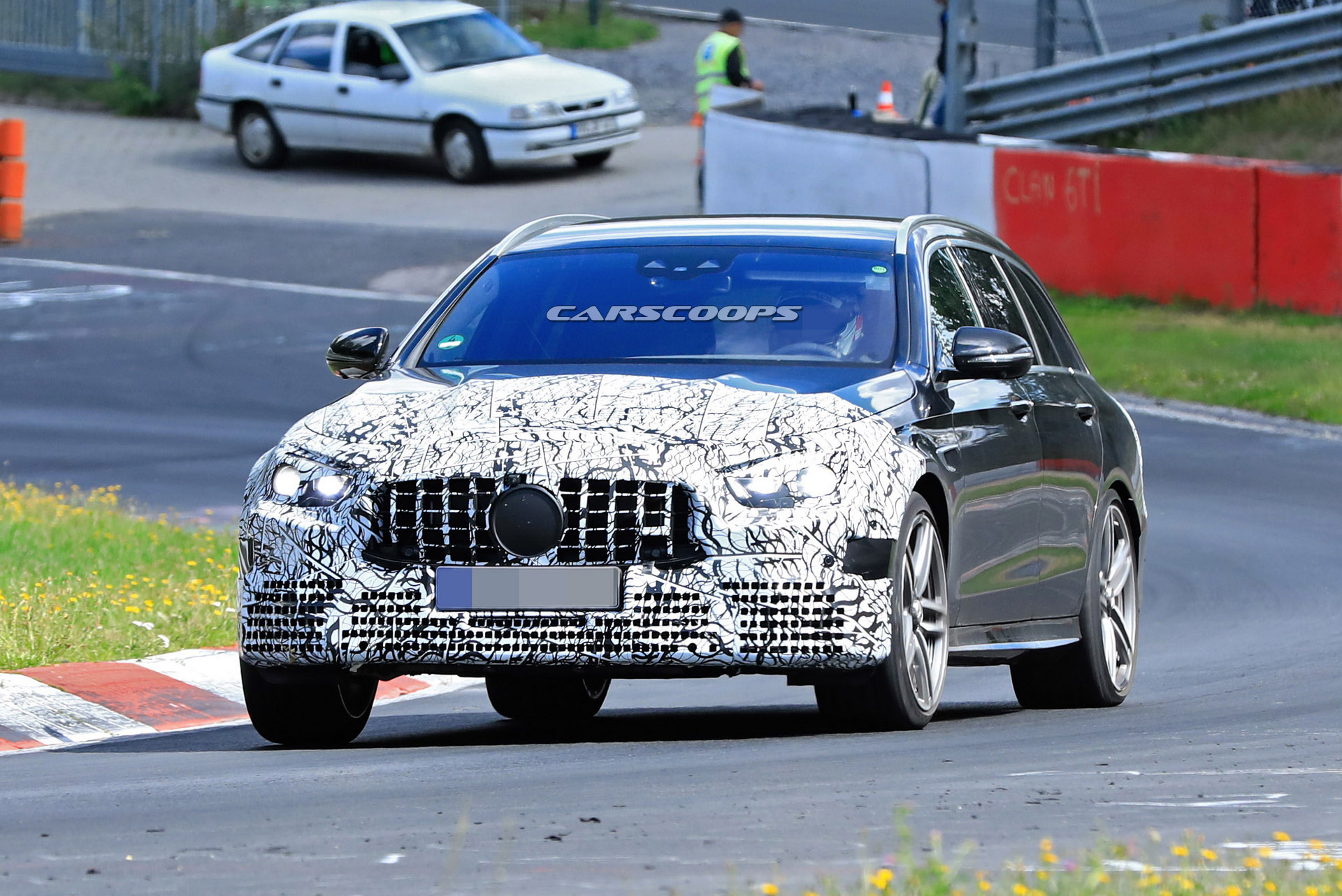 2020 Mercedes-AMG E63 Estate Straps On Production Front End In Time For Track Tests