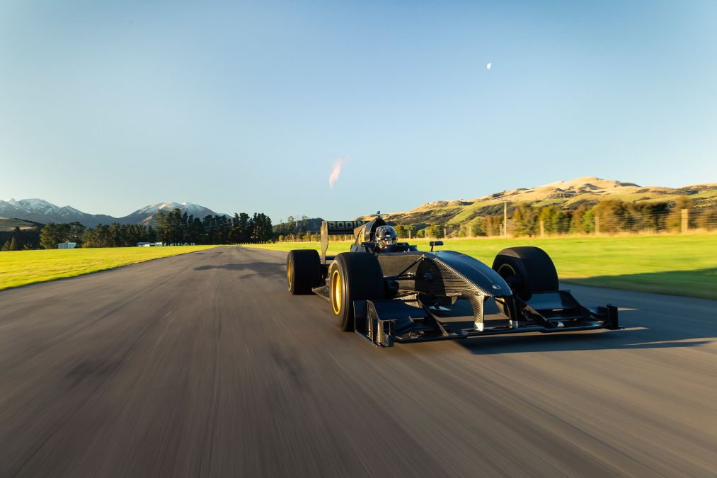 Rodin FZED Is A Kiwi Single-Seater Based On A Lotus F1-Spec Racer