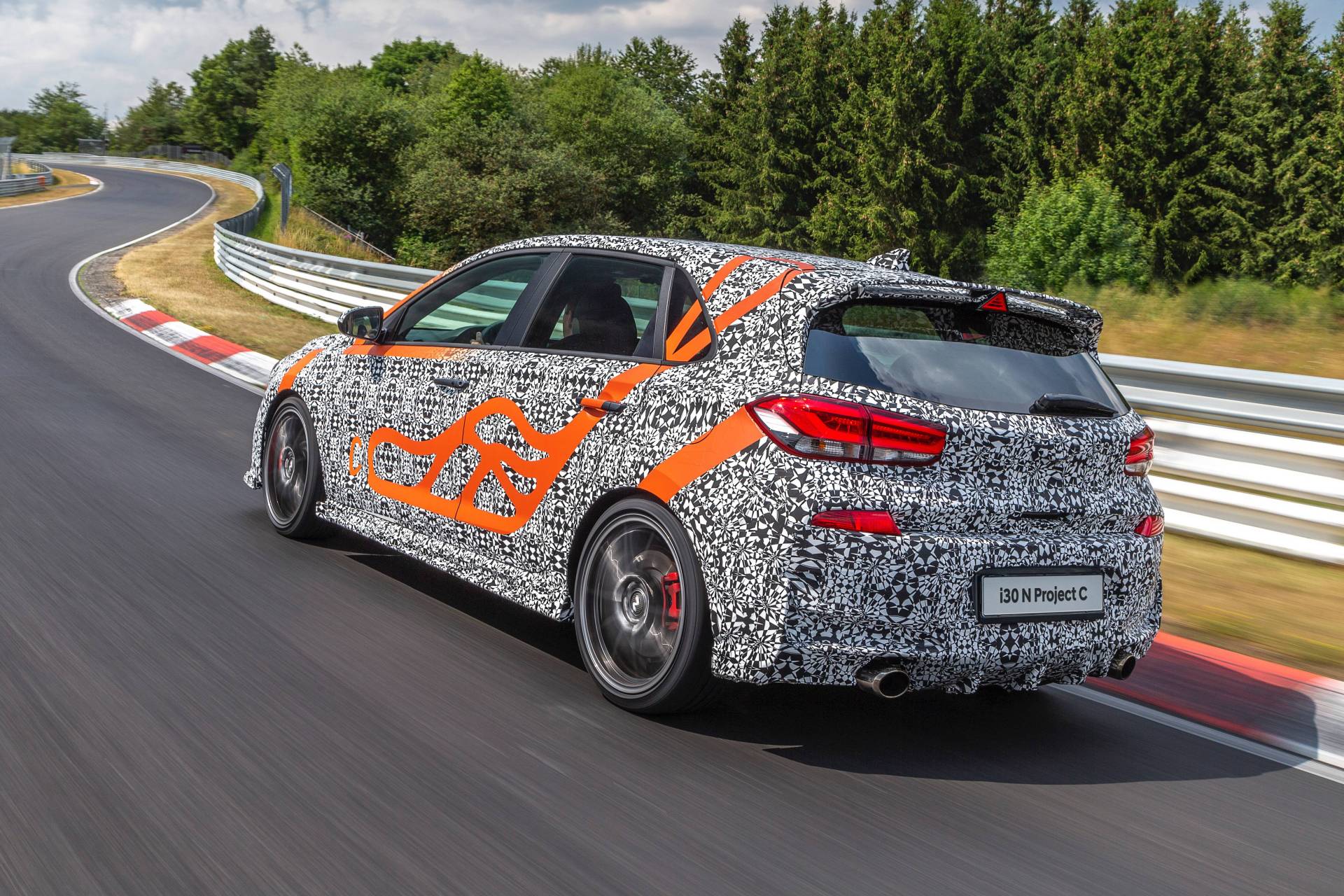 Hyundai i30 N Project C Lightweight Special Rushing To Frankfurt