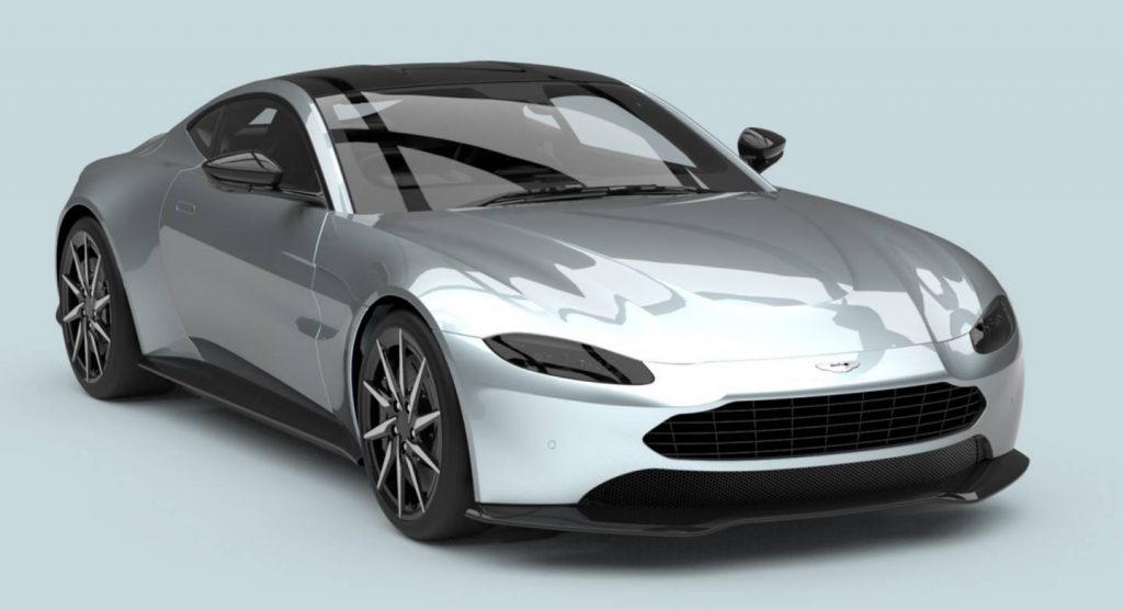  Someone Fixed The Aston Martin Vantage’s Huge Grille “Problem”