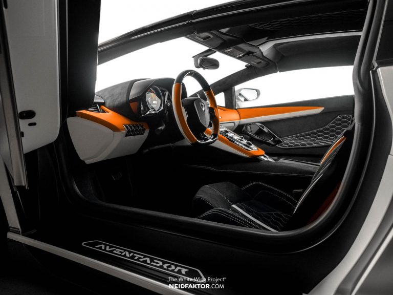 Lamborghini Aventador Cabin Made Even More Special With $40K Custom Trim