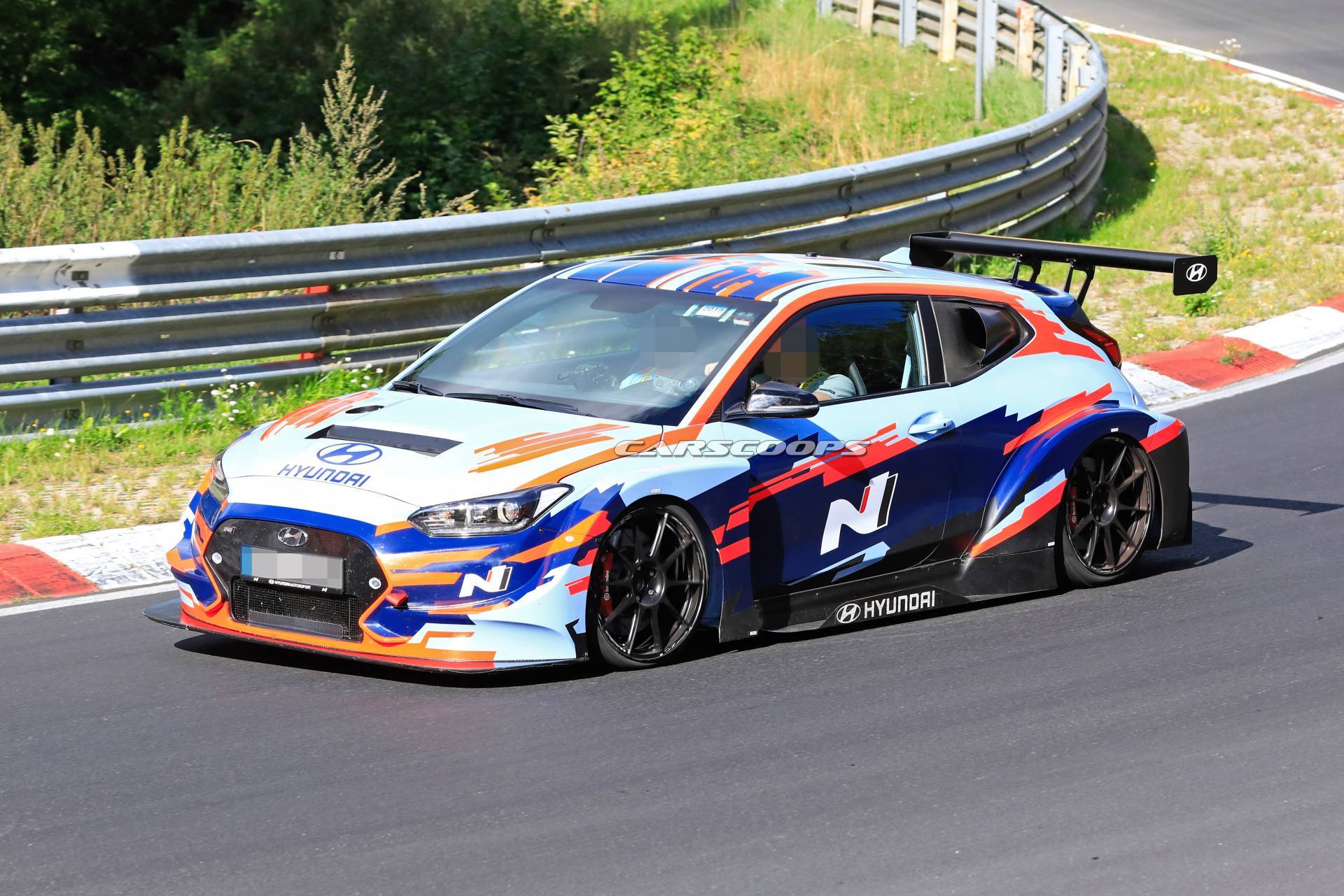 Hyundai RM19 Mid-Engine Sports Car Hiding Under Veloster N TCR Bodywork