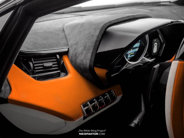 Lamborghini Aventador Cabin Made Even More Special With $40K Custom Trim
