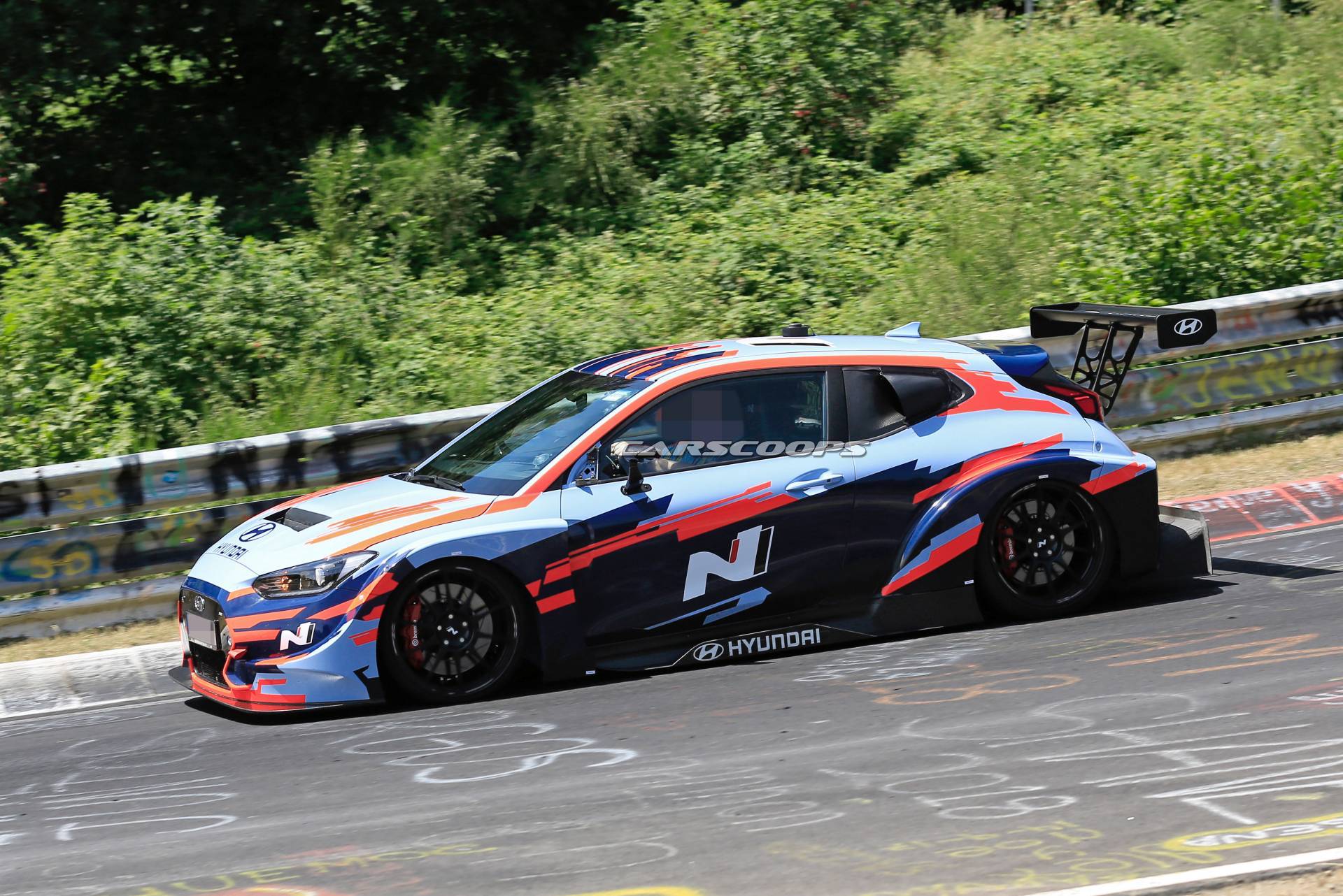 Hyundai RM19 Mid-Engine Sports Car Hiding Under Veloster N TCR Bodywork