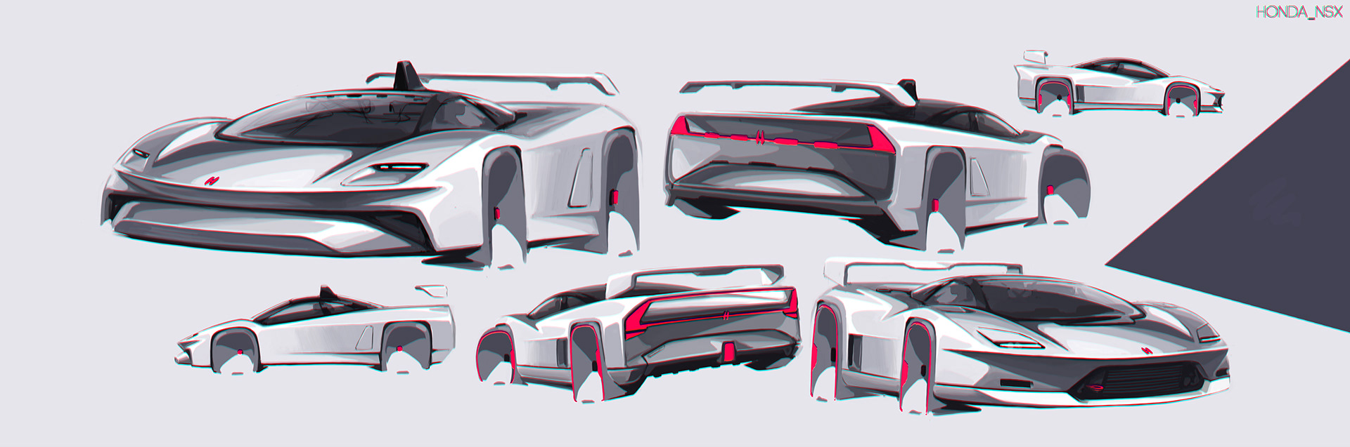 Honda NSX Concept Takes The Original Into The 21st Century