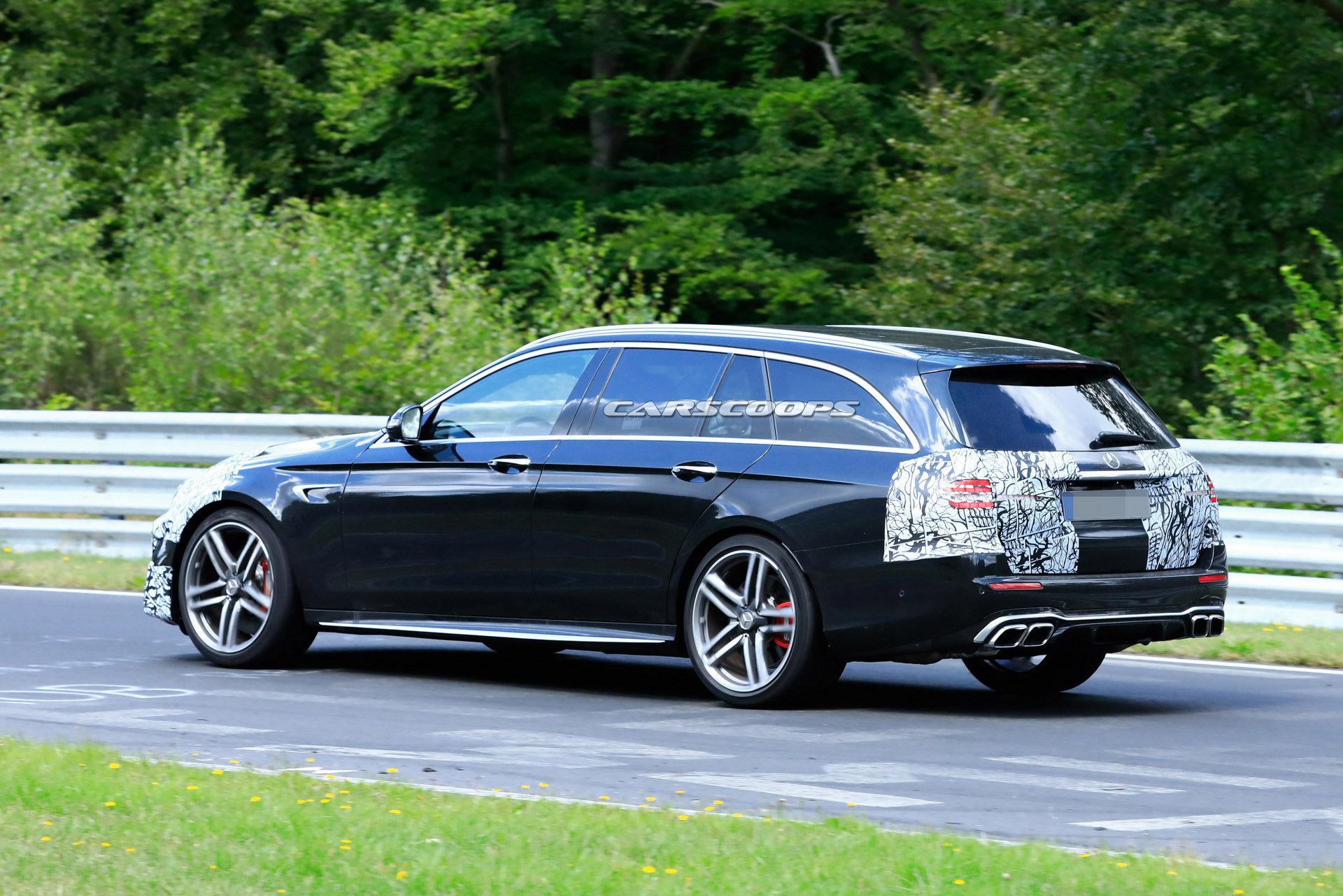 2020 Mercedes-AMG E63 Estate Straps On Production Front End In Time For Track Tests