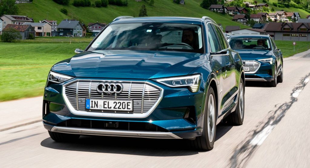  Audi E-Tron Fleet Crosses 10 Countries, Does 1,600 Km In 24 Hours