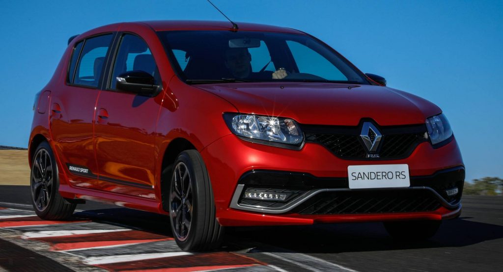  2020 Renault Sandero RS Revealed, Remains A South America-Only Affair