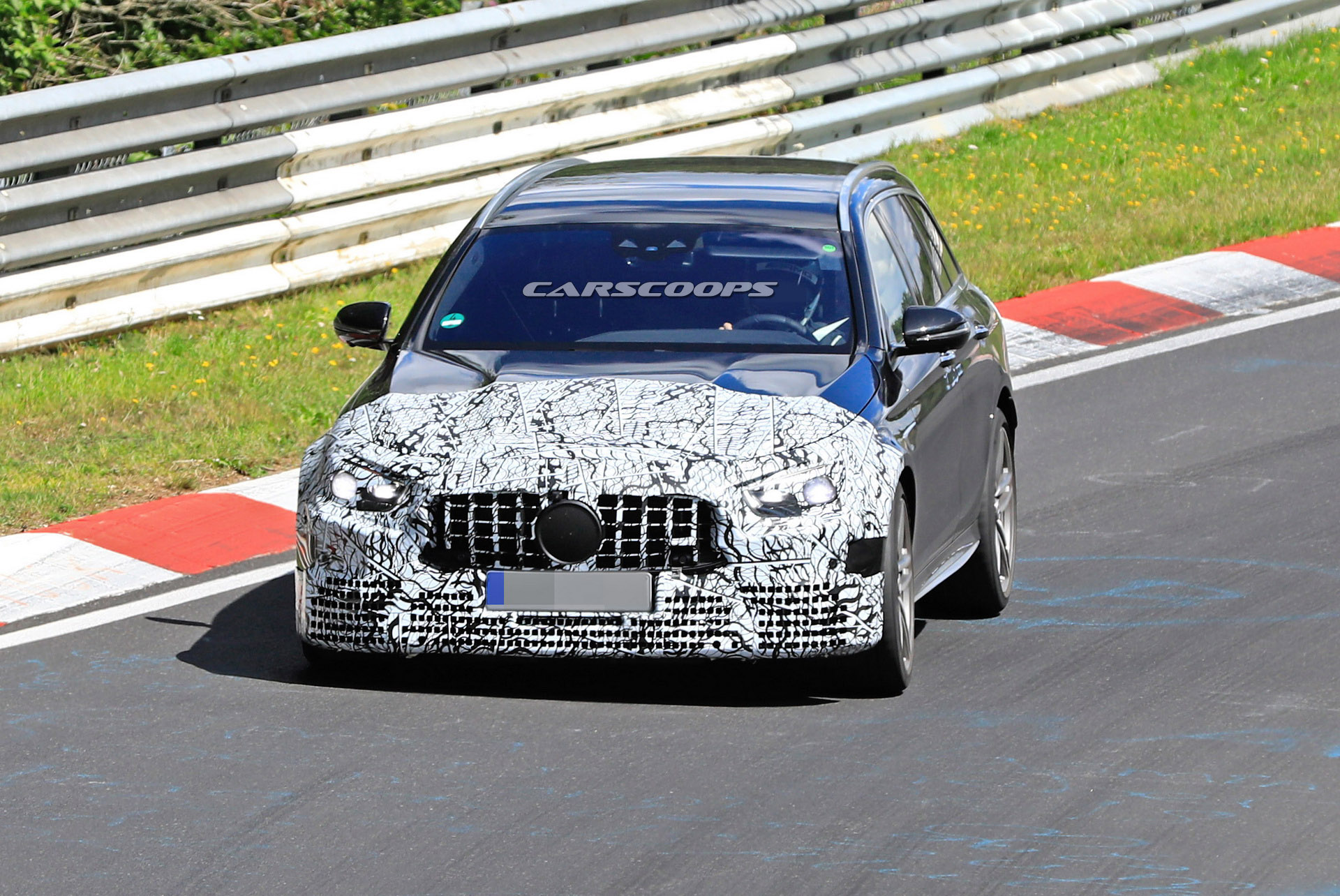 2020 Mercedes-AMG E63 Estate Straps On Production Front End In Time For Track Tests