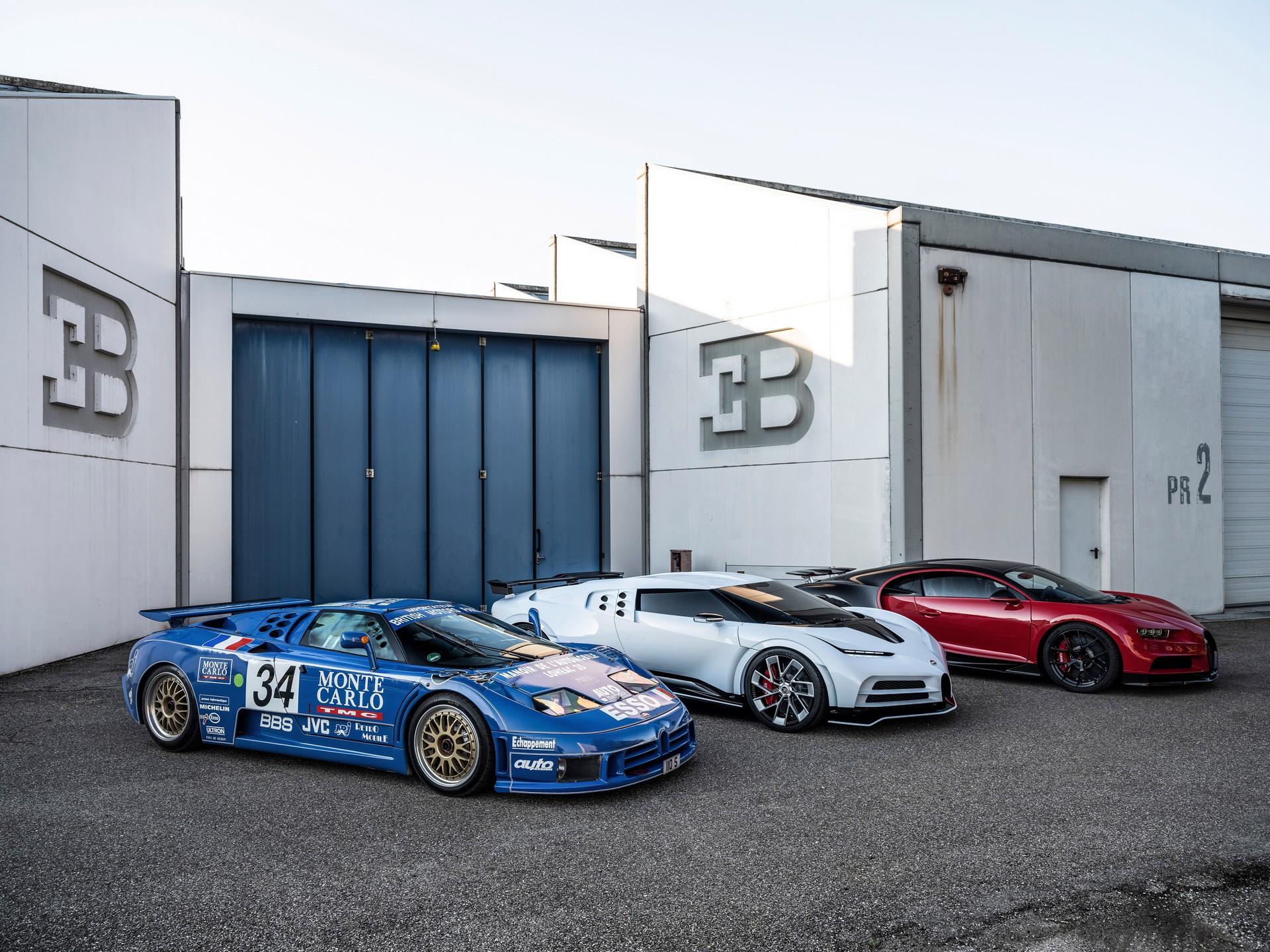 Bugattis Assemble! Company Brings Together Six Cars Worth $35 Million
