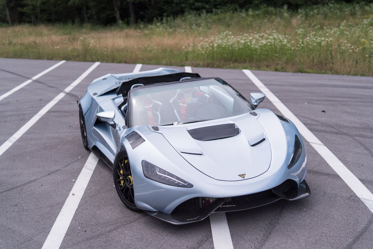 Tushek TS 900 H Apex Is A 937 HP Hybrid Hypercar From Slovenia