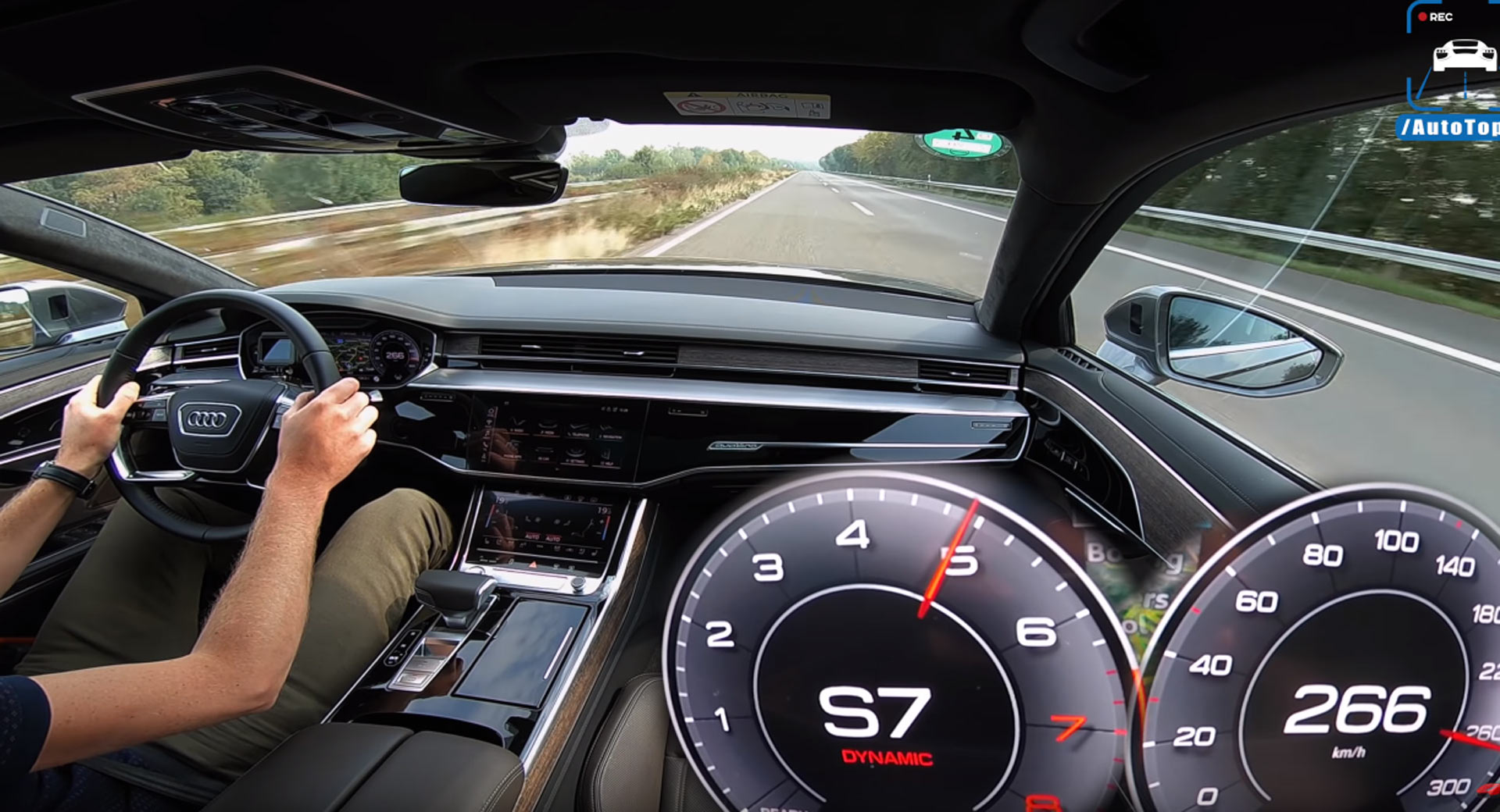 Audi A8 TFSI Absolutely At Ease Traveling At 165 MPH | Carscoops