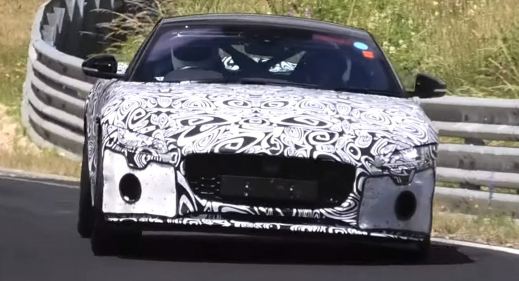 2021 Jaguar F-Type Looks Sharper Then Ever During Track Testing