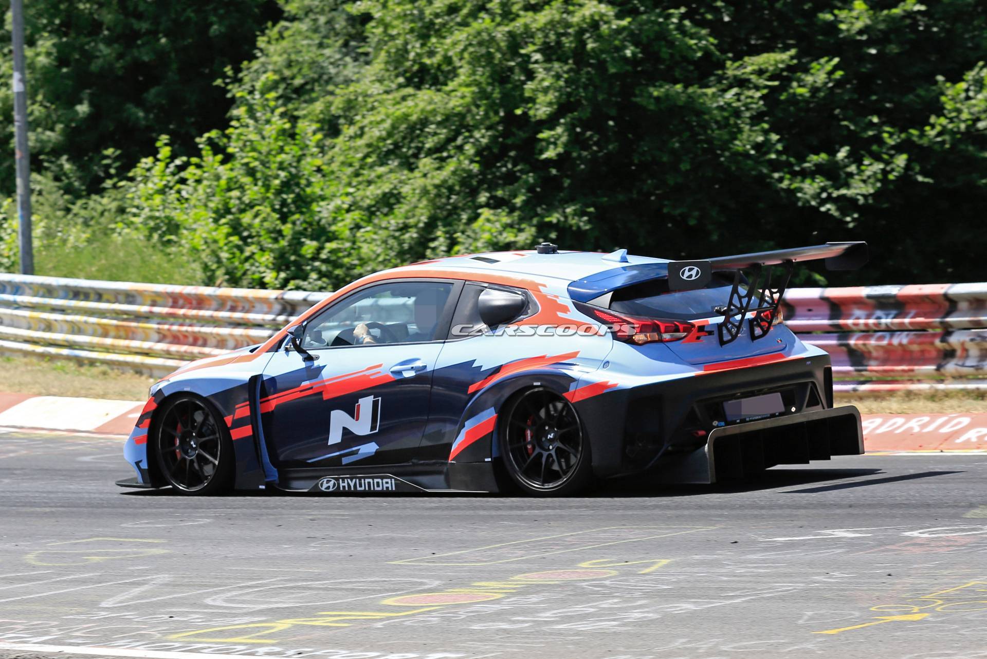 Hyundai RM19 Mid-Engine Sports Car Hiding Under Veloster N TCR Bodywork