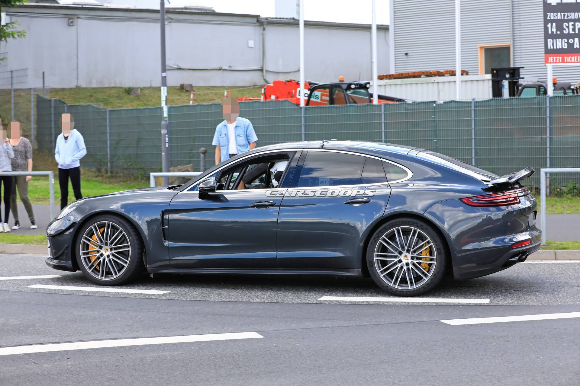 Mystery Porsche Panamera Turbo Prototype Looks Extreme, Could Pack 820 HP
