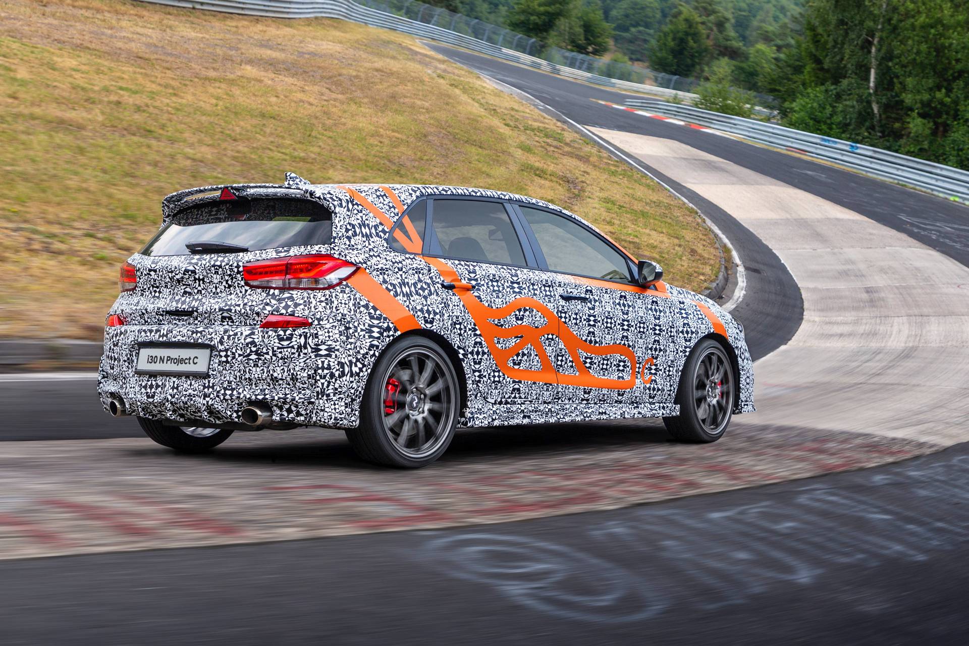 Hyundai i30 N Project C Lightweight Special Rushing To Frankfurt