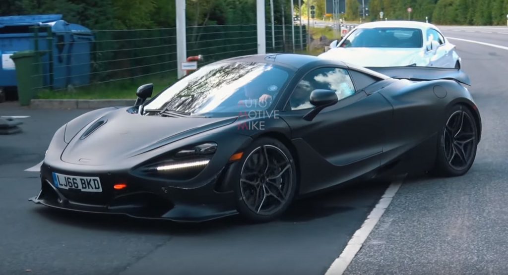  2020 McLaren 750 LT Test Mule Caught Out In The Open