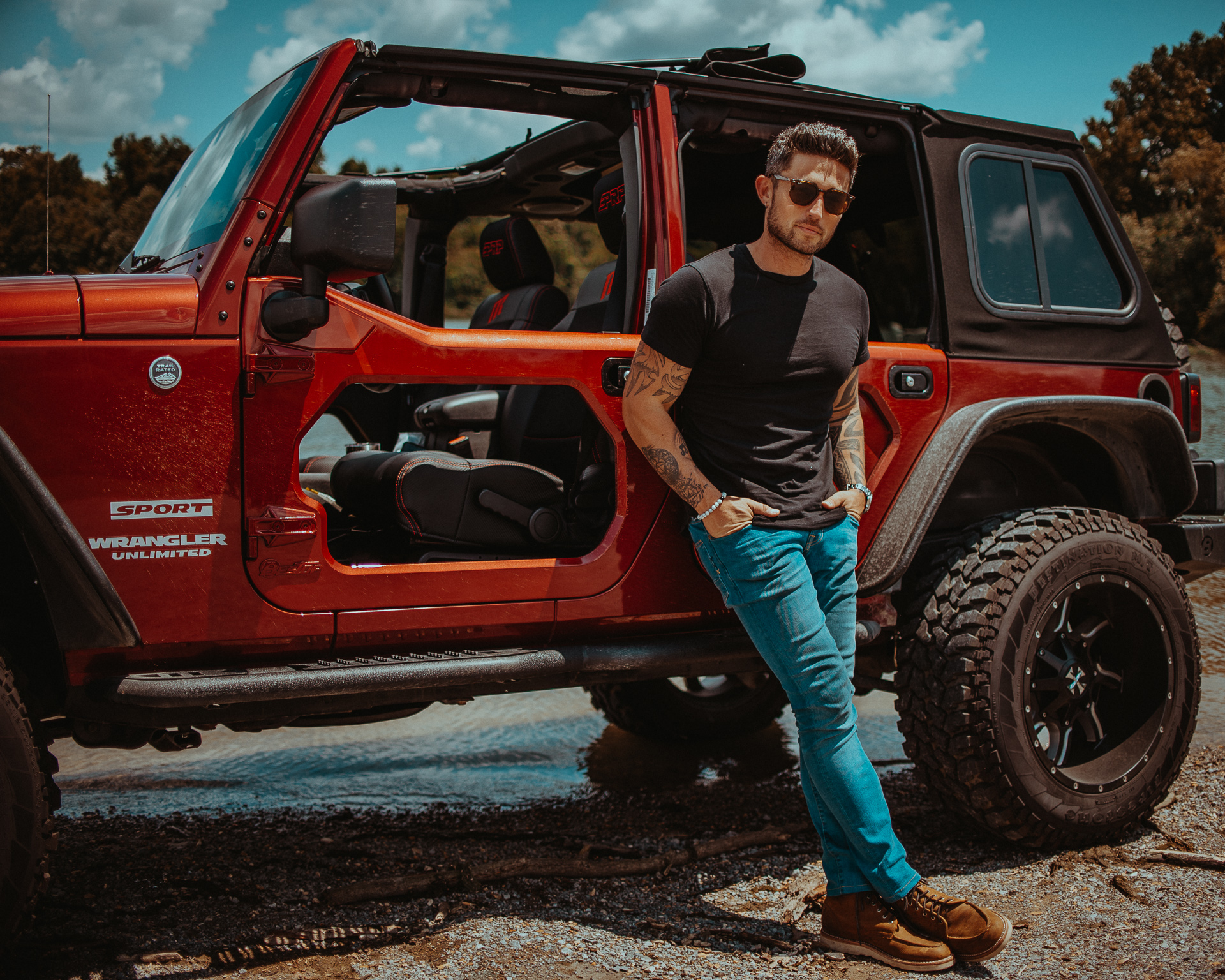 Bestop Builds Custom Jeep Wrangler For Country Music Star Michael Ray