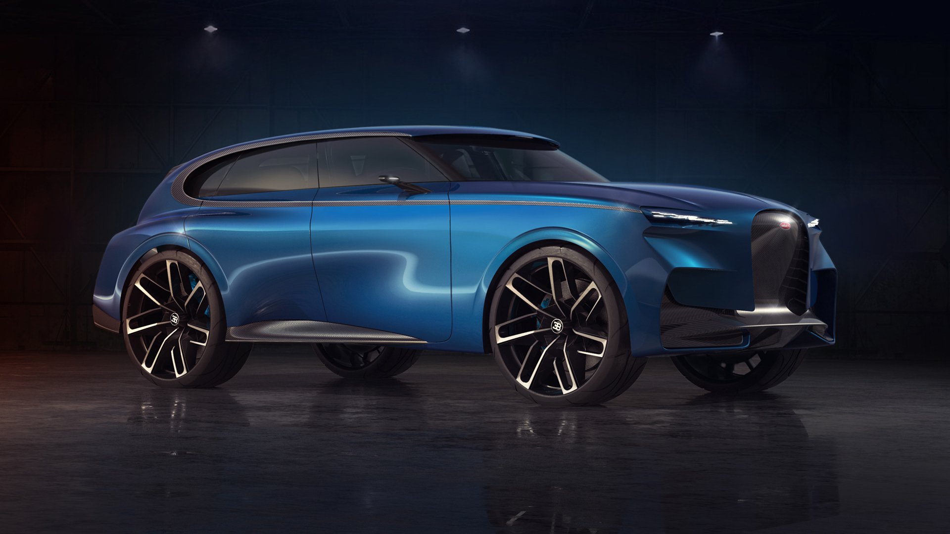 Bugatti’s Crossover Could Be An All-Electric With Rimac Tech