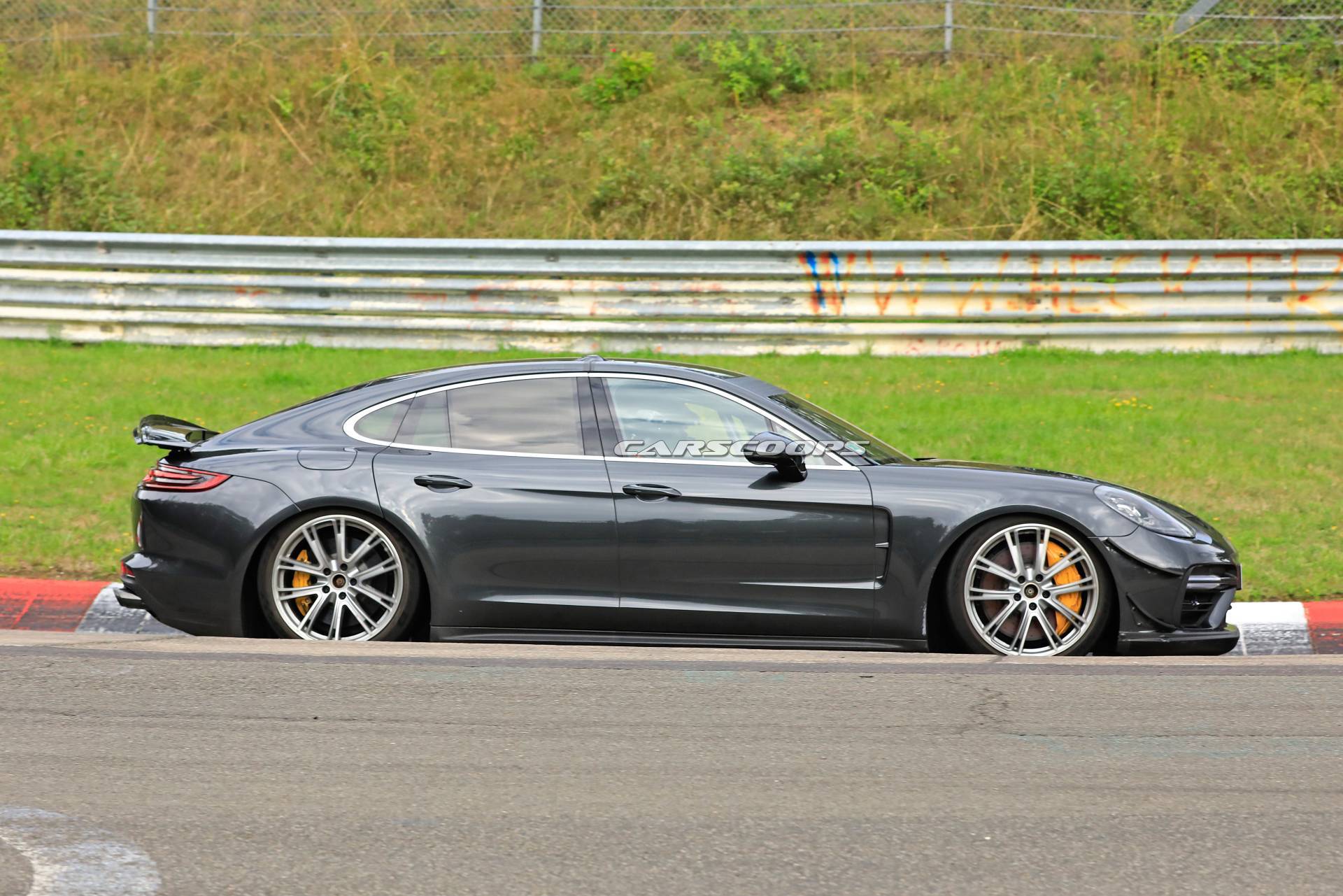 Mystery Porsche Panamera Turbo Prototype Looks Extreme, Could Pack 820 HP