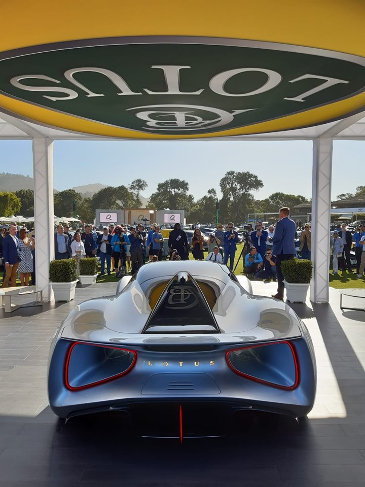 Lotus Evija Sets Hearts Racing During Pebble Beach Debut
