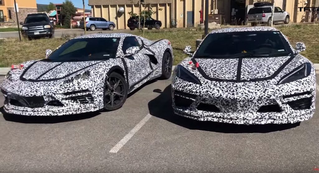 Are These Prototypes Hiding The Upcoming C8 Corvette Hybrid?