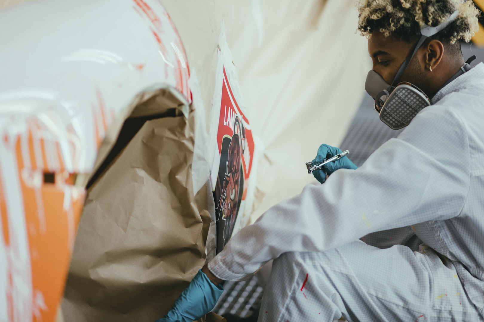 Lamborghini Aventador S Art Car Salutes Monterey Car Week Attendees