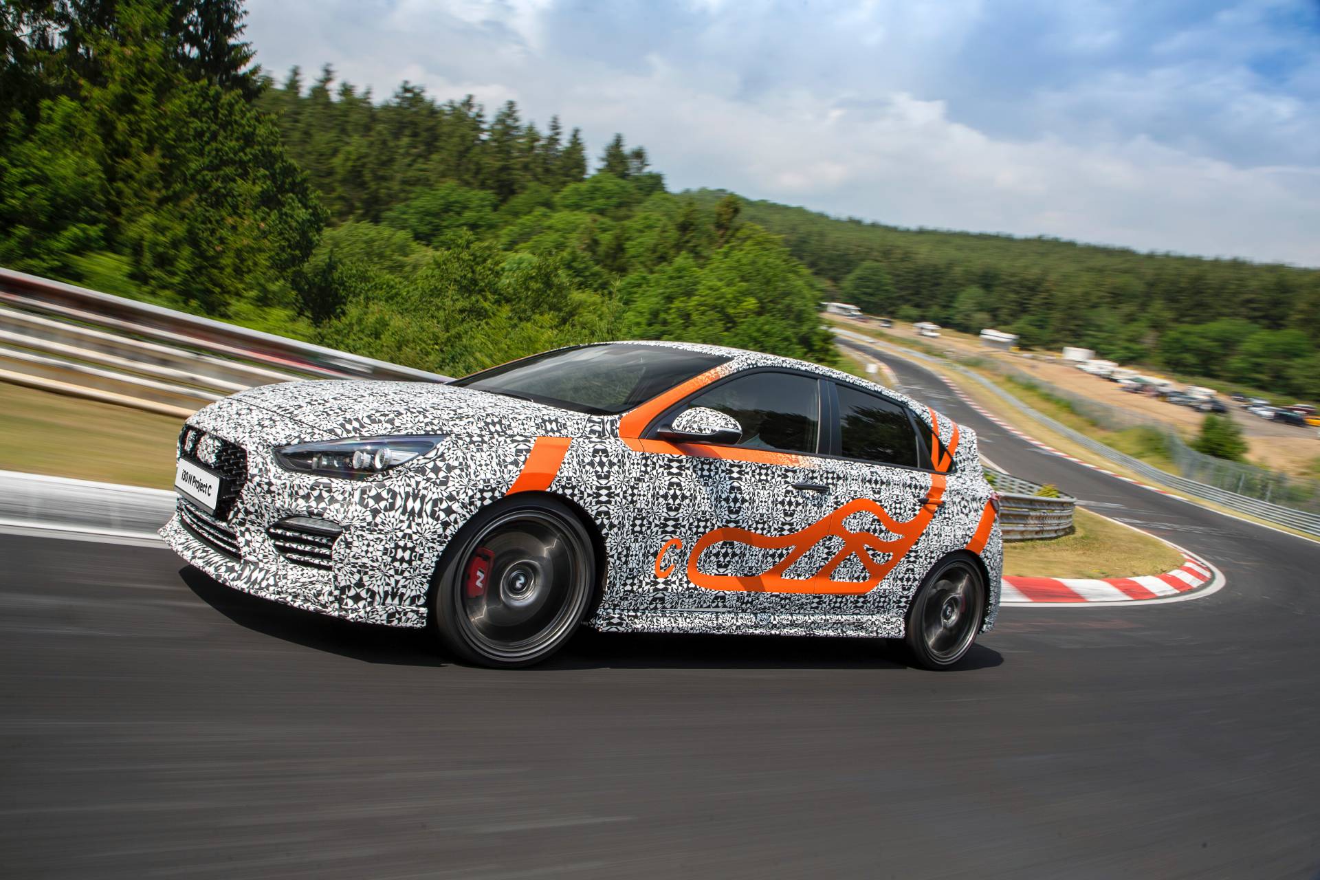 Hyundai i30 N Project C Lightweight Special Rushing To Frankfurt
