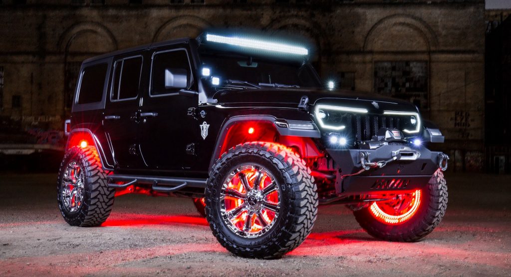 Make Your Jeep Wrangler Flashier With The Vector ProSeries LED Grille |  Carscoops