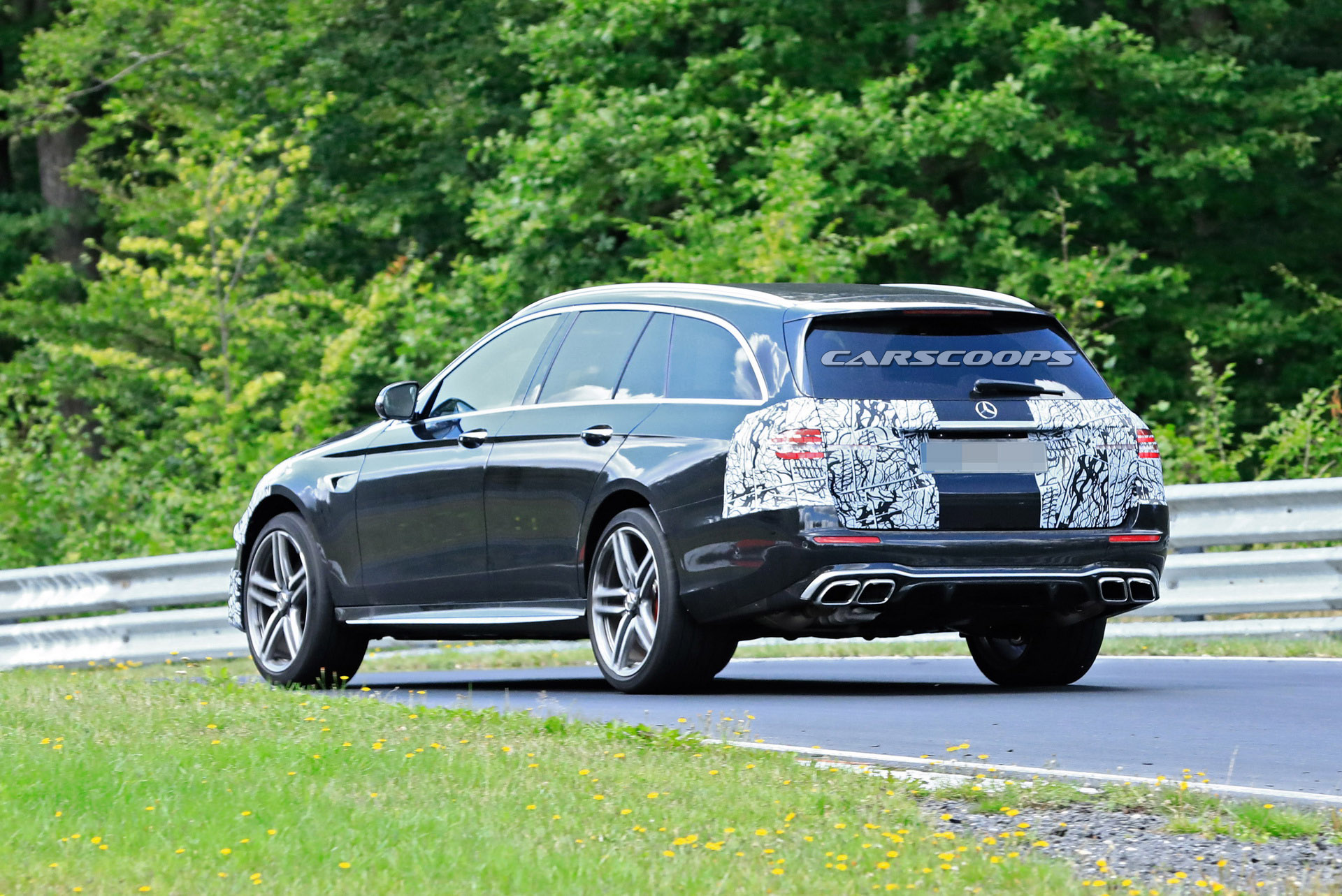 2020 Mercedes-AMG E63 Estate Straps On Production Front End In Time For Track Tests