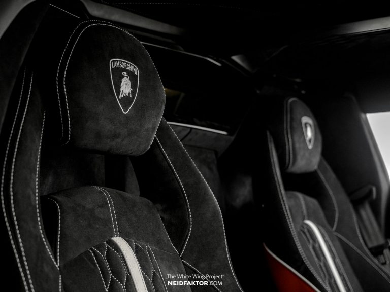 Lamborghini Aventador Cabin Made Even More Special With $40K Custom Trim