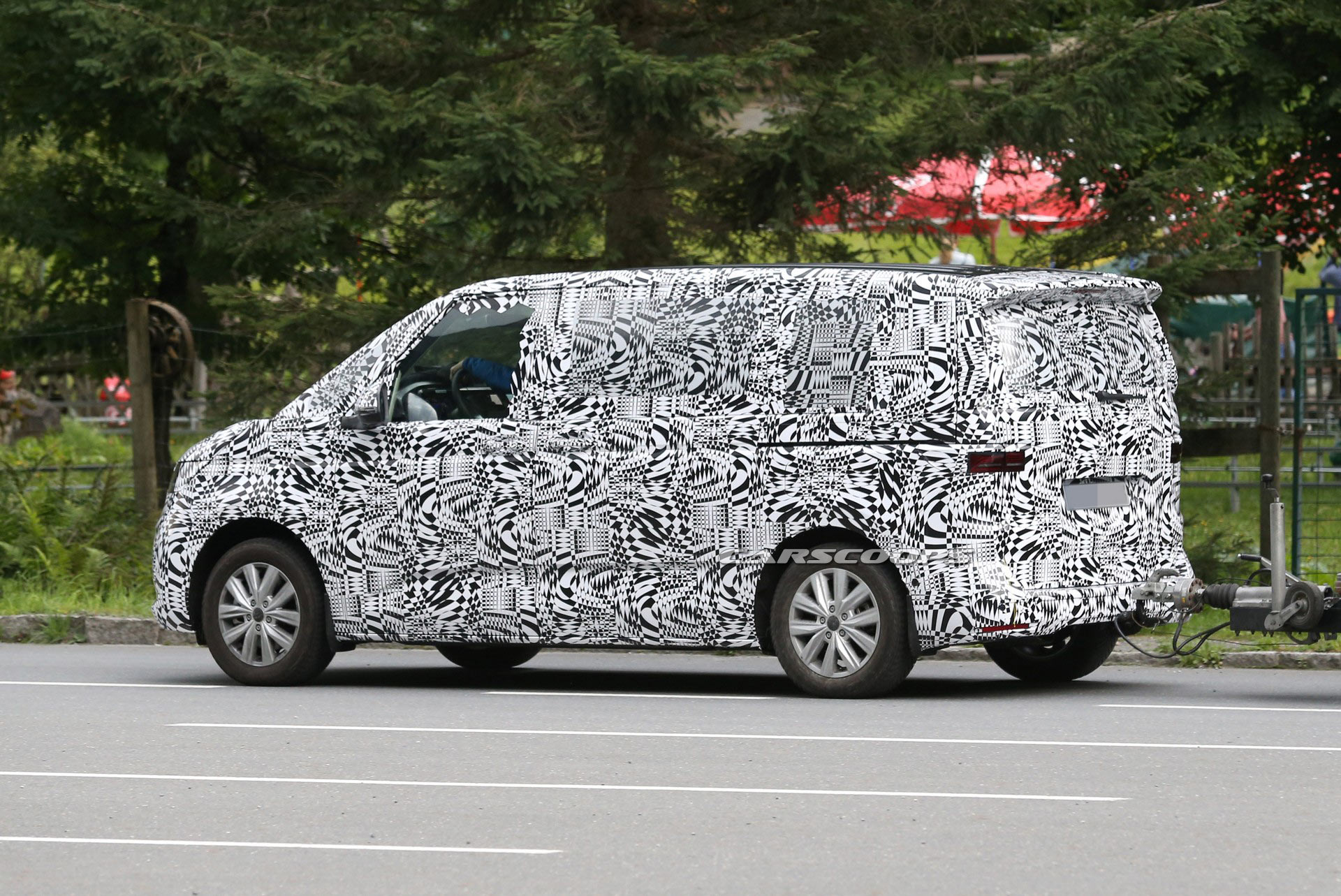 2021 VW T7 Shows Its New Face In Fresh Spy Photos