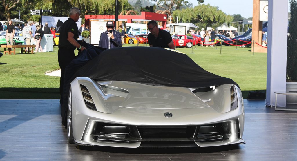 Lotus Evija Sets Hearts Racing During Pebble Beach Debut