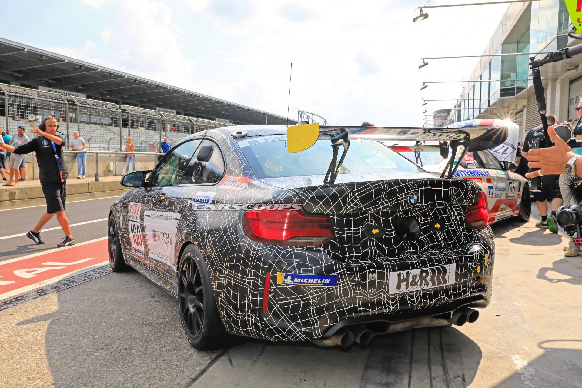 BMW M2 Competition Racer Makes Its Debut, Engineers Clearly Have More Work To Do