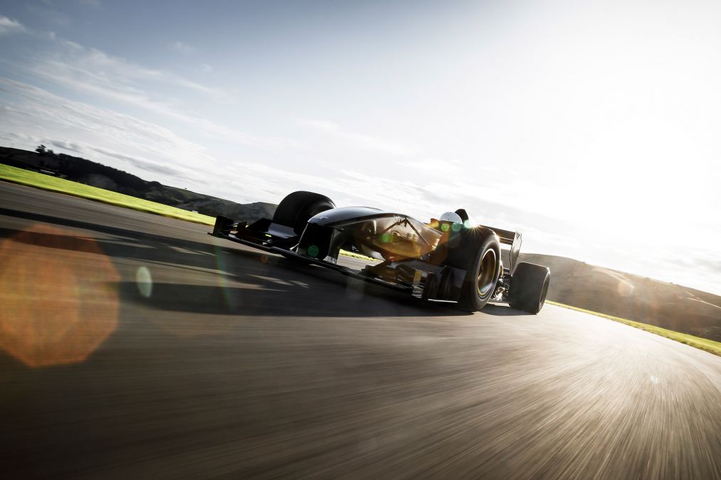 Rodin FZED Is A Kiwi Single-Seater Based On A Lotus F1-Spec Racer