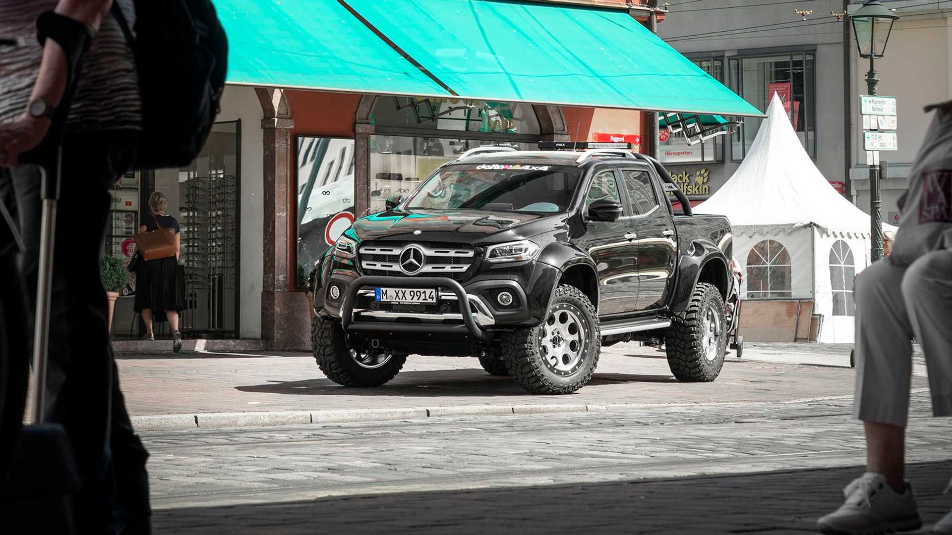Delta 4×4 Creates An Insane Mercedes X-Class Off-Roader