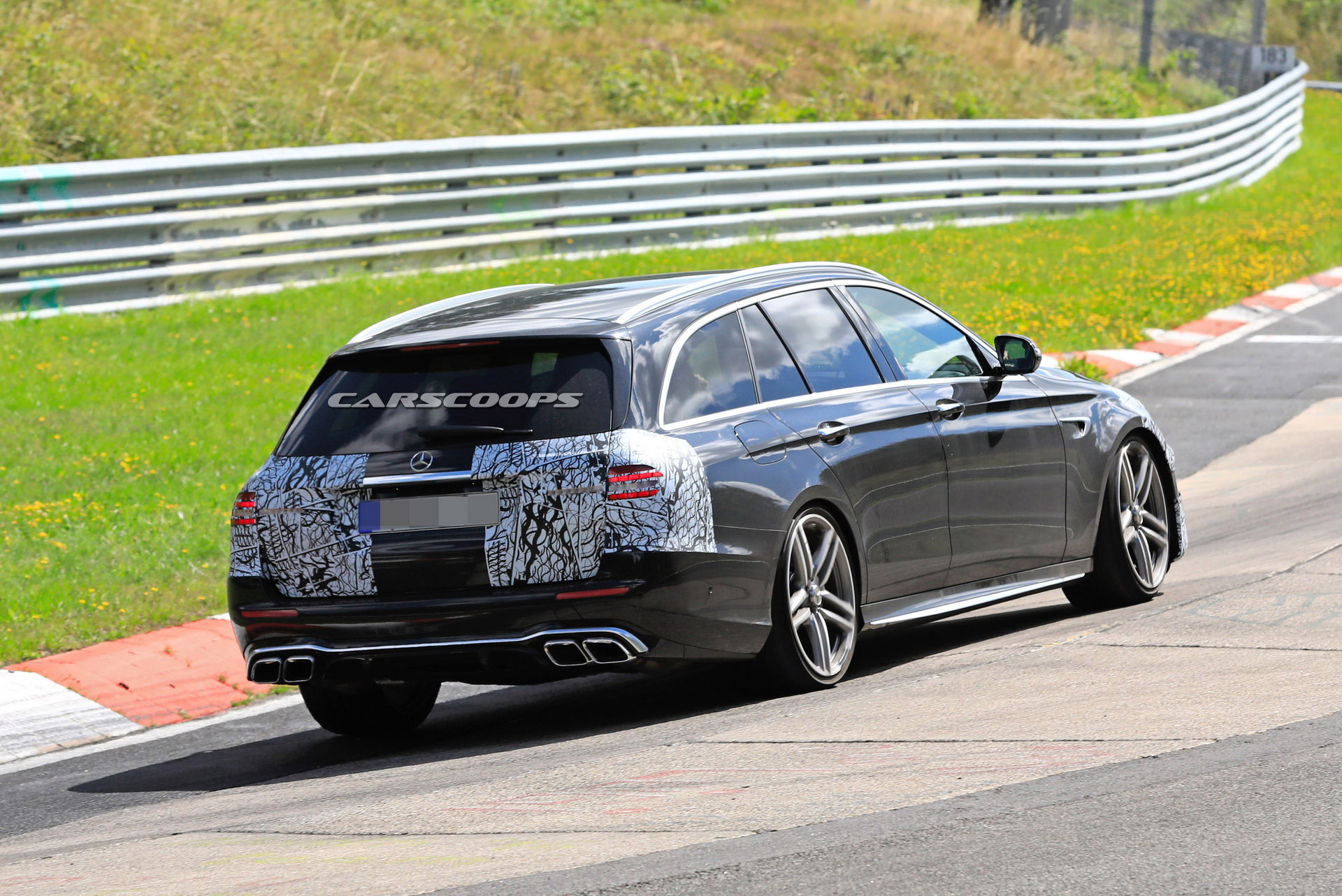 2020 Mercedes-AMG E63 Estate Straps On Production Front End In Time For Track Tests