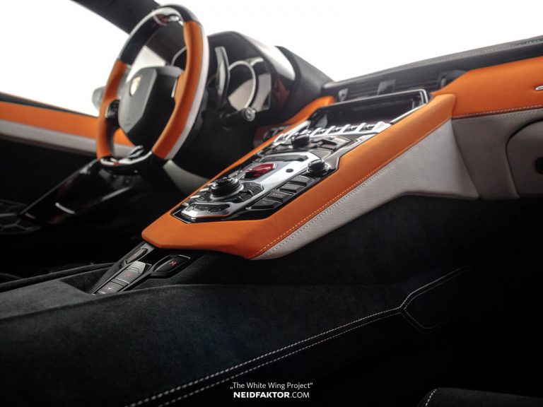 Lamborghini Aventador Cabin Made Even More Special With $40K Custom Trim