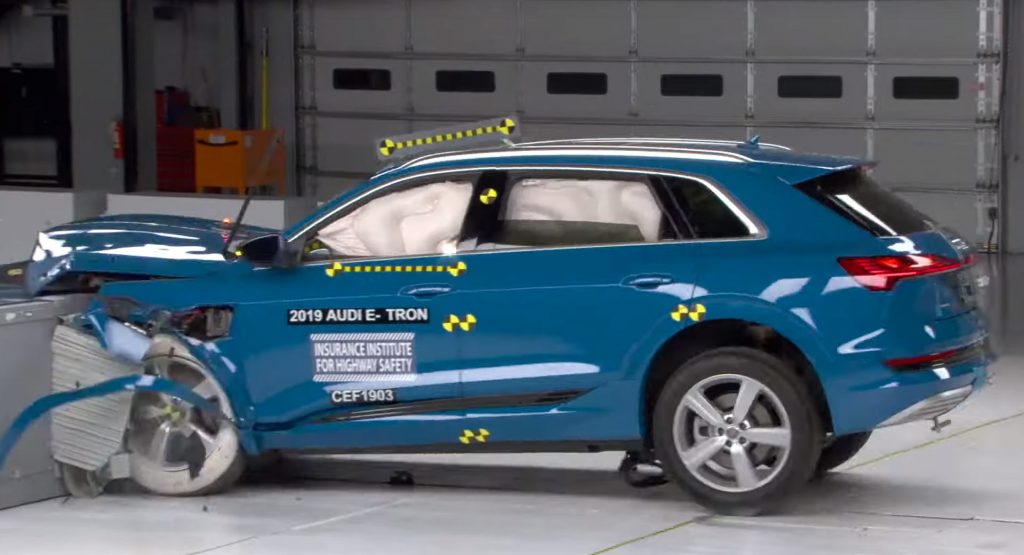  IIHS Awards 2019 Audi E-Tron With Highest Safety Rating
