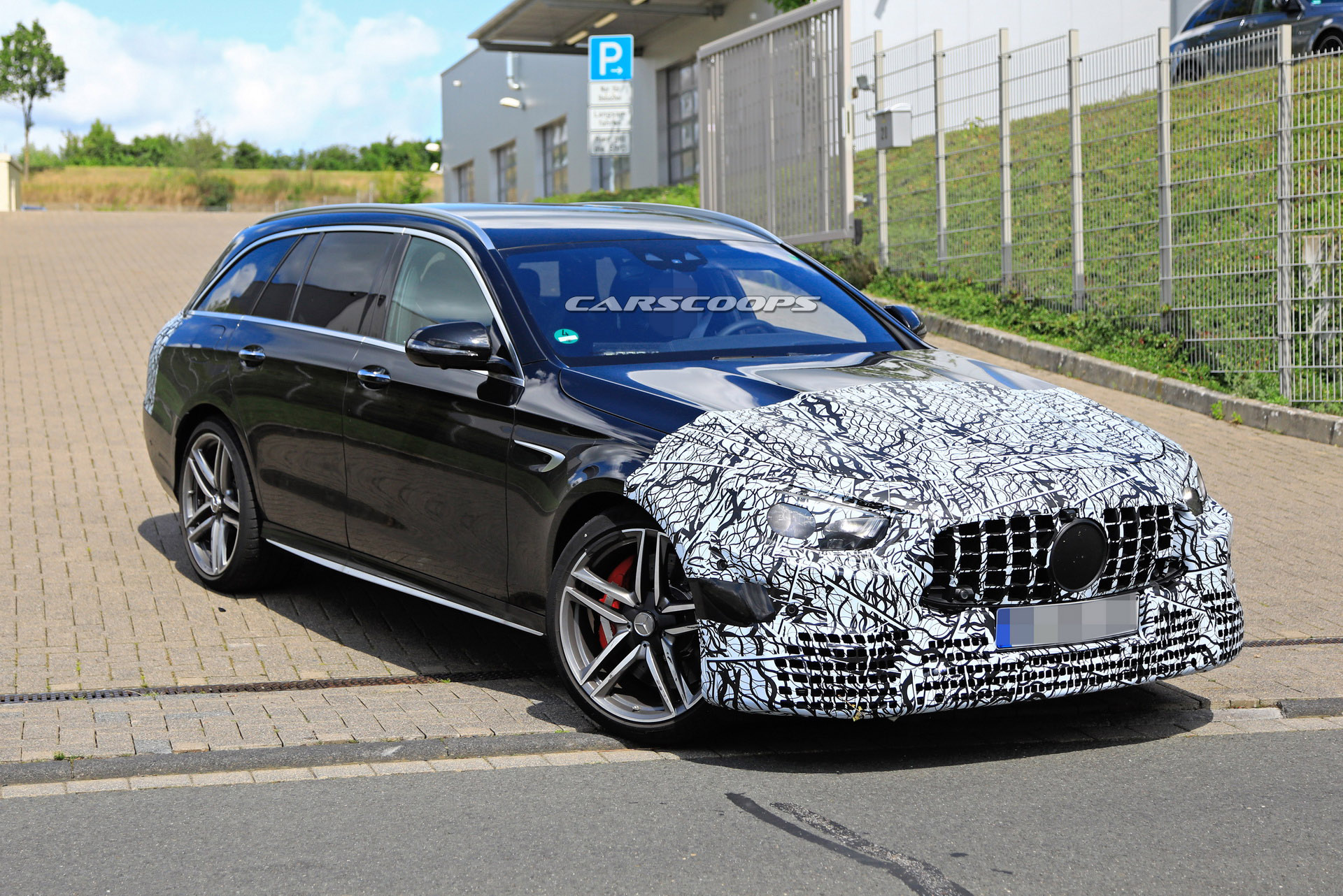 2020 Mercedes-AMG E63 Estate Straps On Production Front End In Time For Track Tests