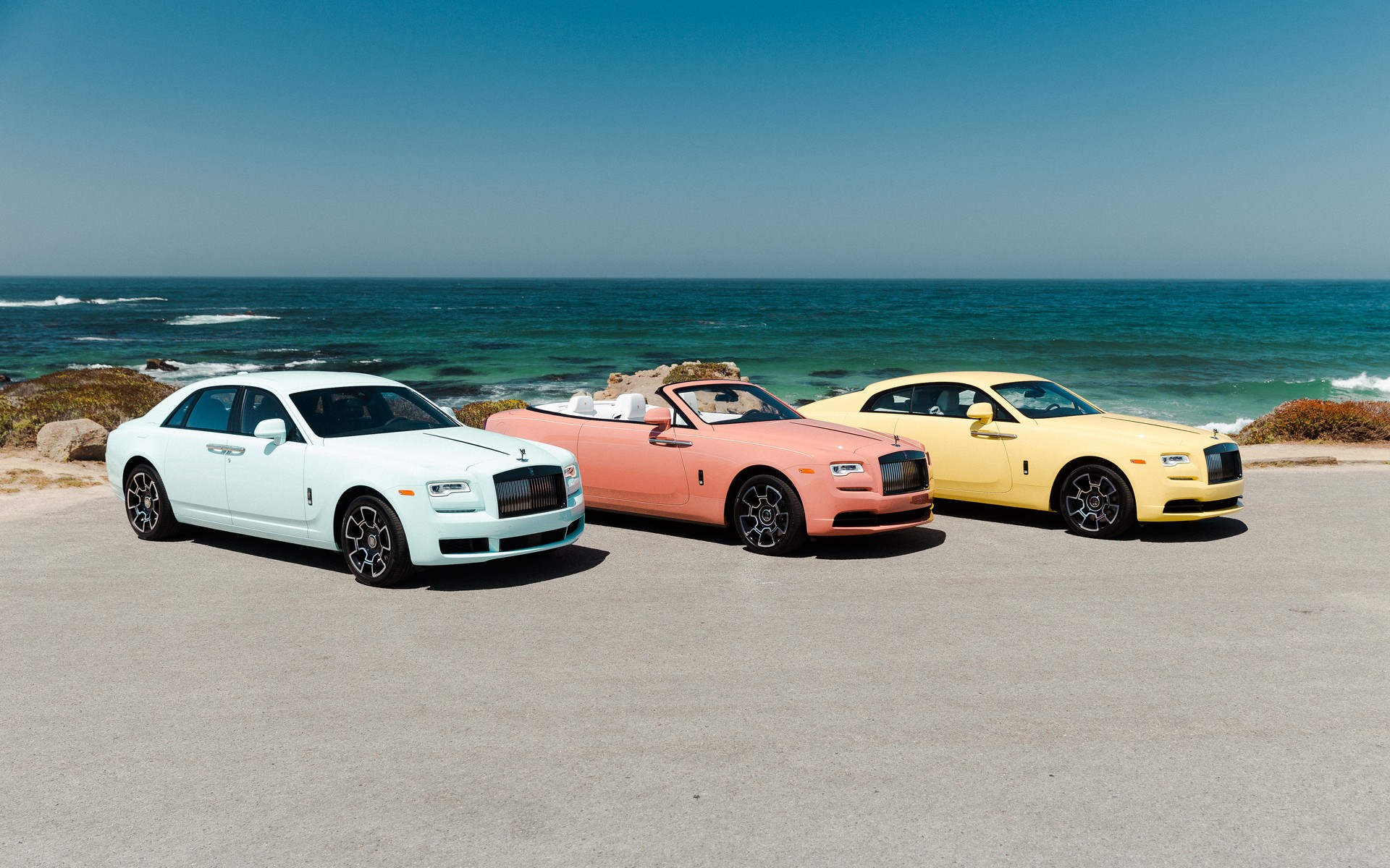 Rolls-Royce Puts A New Spin On Automotive Easter Eggs With Pastel Colored Pebble Beach Collection