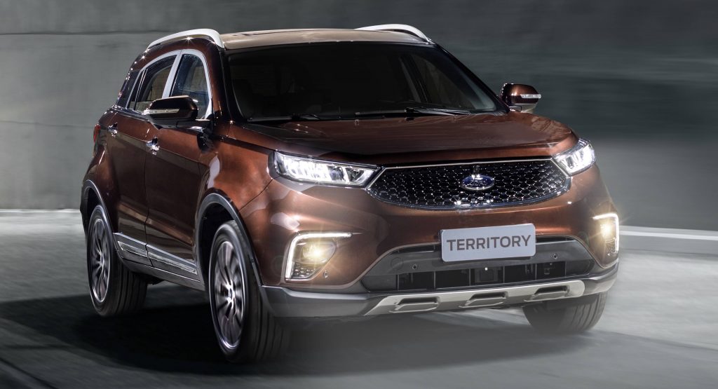  Ford Territory Crossing The Pacific From China To South America In 2020